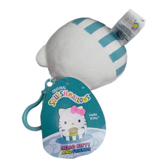🎀 Squishmallows Hello Kitty and Friends Food Truck Squad Plush Clip On 3.5in - Picture 3 of 4